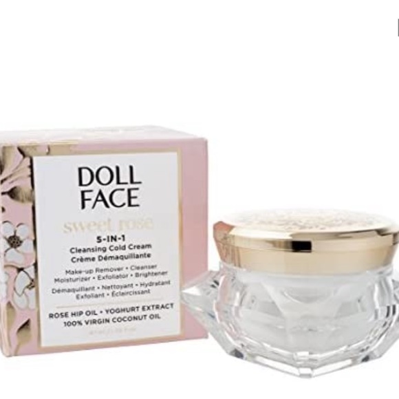 Doll Face Sweet Rose 5-in-1 Cleansing Cold Cream 47ml/1.58oz Brand New In Box. - Picture 1 of 3